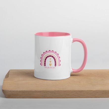 Rainbow Mama Accent Coffee Mug