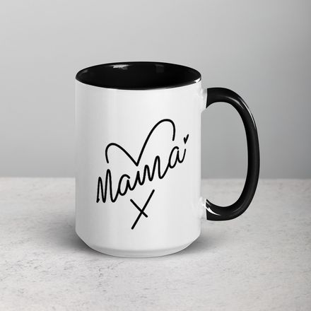 Mama Love Heart Mug