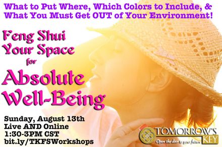 Feng Shui your Space for Absolute Well Being