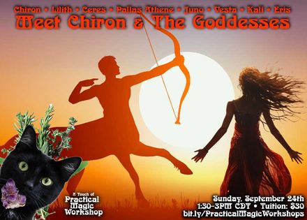 Practical Magic Astrology: Chiron and the Goddesses