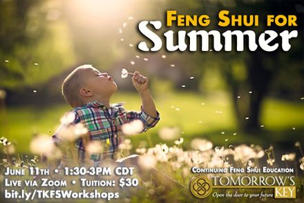 Continuing Feng Shui Education: Feng Shui for Summer/Vision/Eyes