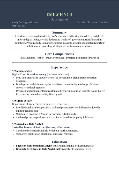 Stylish Resume Template