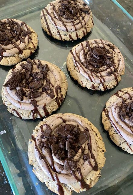 Oreo cheesecake cookies!