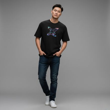 Luvorian “Neon Teddy” T-Shirt 