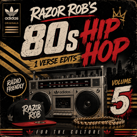 80s Hip Hop 1 Verse Edits Vol.5 (40 MP3 Clean)
