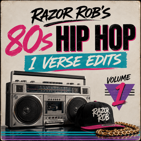 80s Hip Hop 1 Verse Edits Vol.1 (40 MP3 Clean)