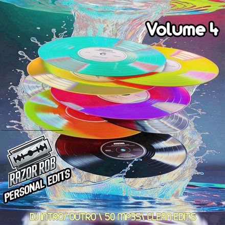 Rob&#x27;s Personal Edits Vol.4 (50 MP3 Only Clean)