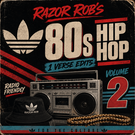 80s Hip Hop 1 Verse Edits Vol.2 (40 MP3 Clean)