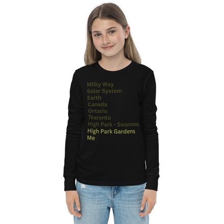 Youth Universe Long-Sleeved Tshirt (HPG)