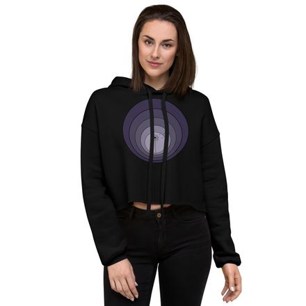 Adult Universe Cropped Hoodie