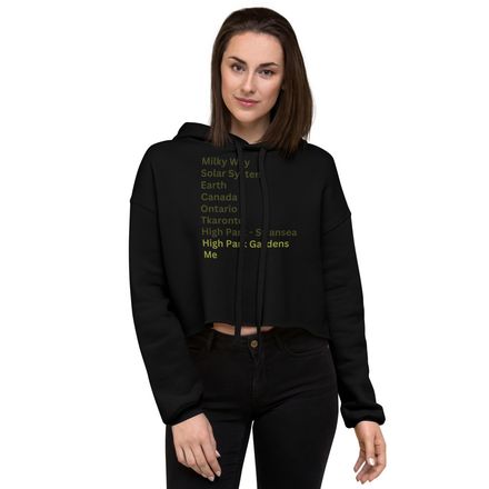 Adult Universe Cropped Hoodie (HPG)