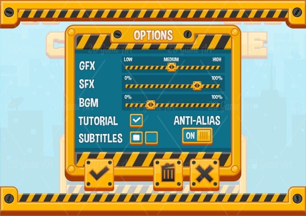 City Builder - Game GUI