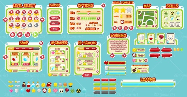 Bubbly Bubble - Game GUI
