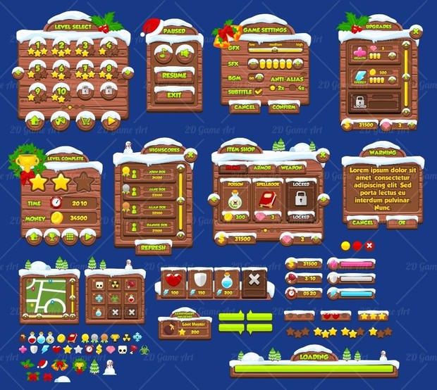 Christmas Game GUI