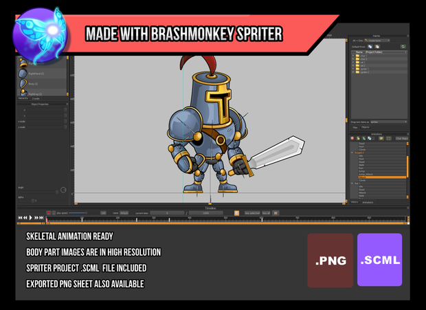 The Knights - Game Sprites
