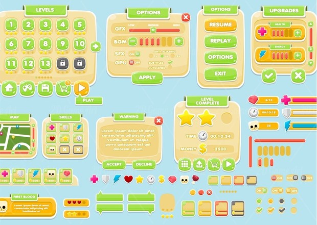 Casual Game GUI