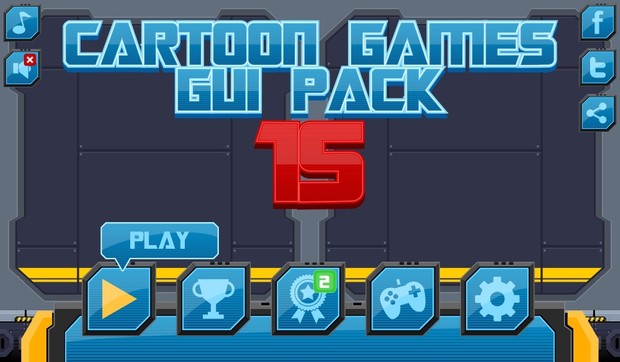 Sci-fi Game GUI