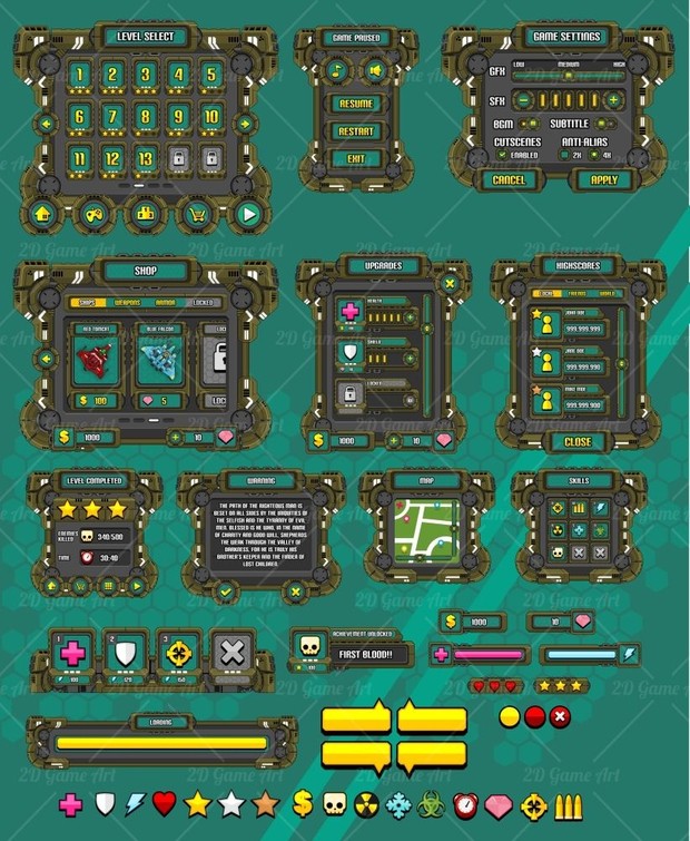 Mechanized Game GUI