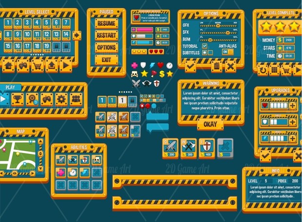 City Builder - Game GUI