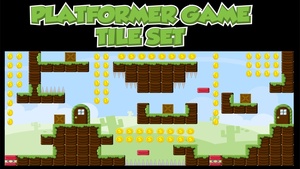 Blocky Land - Game Tileset