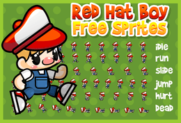 Red Hat Boy - Free Sprites