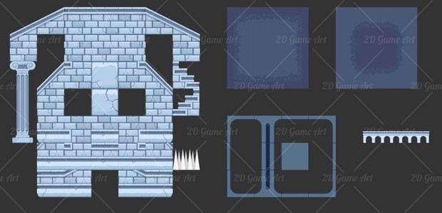 The Castle - Game Tileset