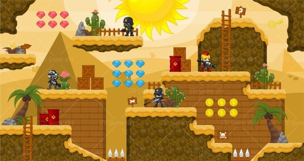 Advanced Soldier - Game Sprites