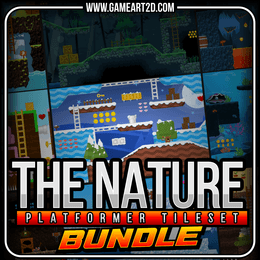 The Nature Platformer Tileset Bundle