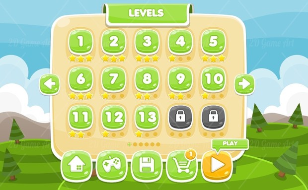 Casual Game GUI