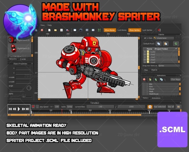 Future Soldiers - Game Sprites