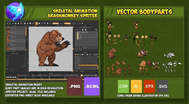 Native Americans - Game Sprites