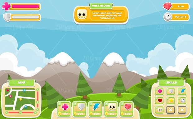 Casual Game GUI