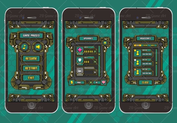 Mechanized Game GUI