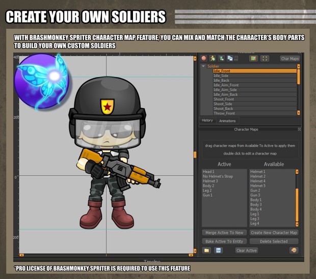 The Soldiers - Game Sprites