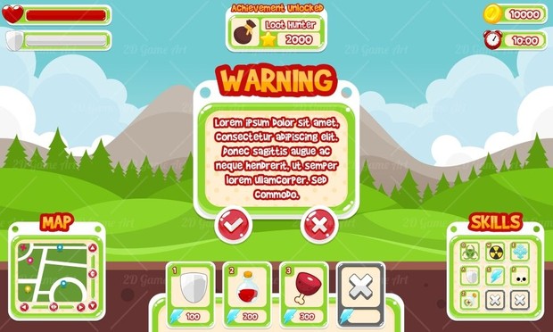 Bubbly Bubble - Game GUI