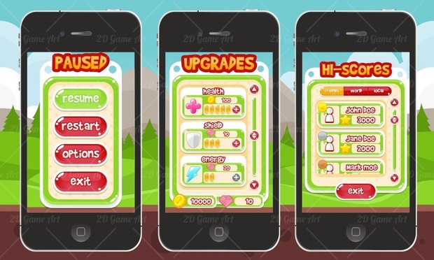 Bubbly Bubble - Game GUI