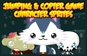 Jumping &amp; Copters Game Sprites