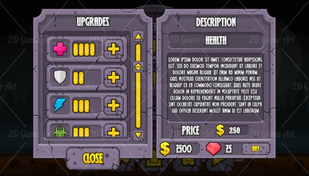 Zombie Outbreak - Game GUI