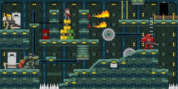 Future Soldiers - Game Sprites