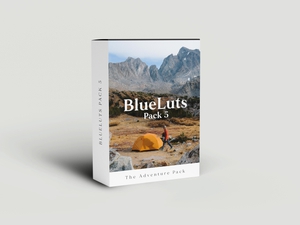 BLUELUTS PACK 5 - Cine4 LUTs - THE ADVENTURE PACK