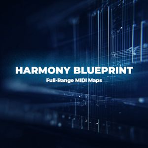 🎹 Harmony Blueprint: Full-Range MIDI Maps