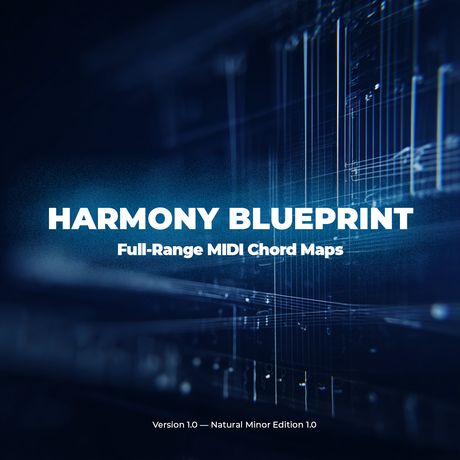 🎹 Harmony Blueprint: Full-Range MIDI Chord Maps