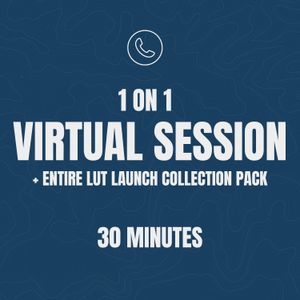 1 on 1 Virtual Session - 30 Minutes