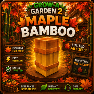 Maple Bamboo Seeds X1,000