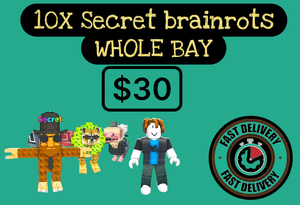 Steal a Brainrot Whole bay | 10X Secrets