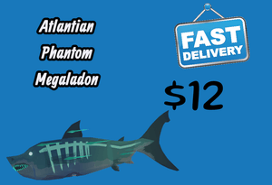 Atlantian Phantom Megaladon | LIMITED | ULTRA RARE