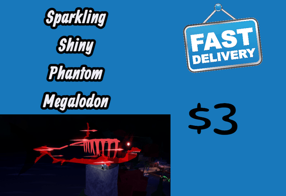 Sparkling Shiny Phantom Megalodon