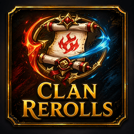 1,000,000 Clan Rerolls | 1 Million