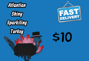 Atlantean Sparkling Shiny Turkey