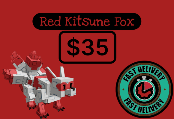 Red Kitsune Fox